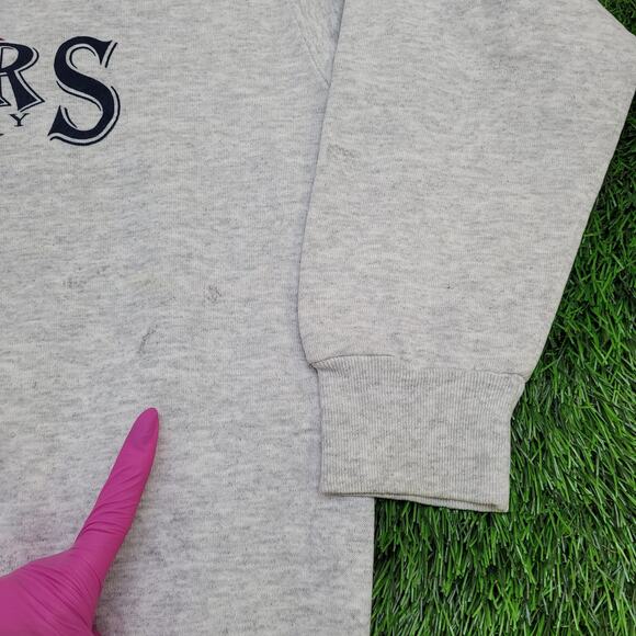 Vintage 80s Rutgers University Sweatshirt Womens XL 22x23 - Picture 10 of 16